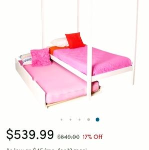 Two trundle bed.